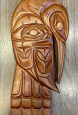 Aboriginal - Aboriginal Carving of a Raven by Don Sampson