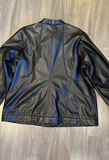 Clothing - Shoulder Studded Leather Jacket