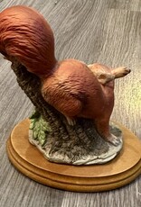 Purple Pigeon Treasures Squirrel Figurine - The Wildlife Collection by Bob Hersey