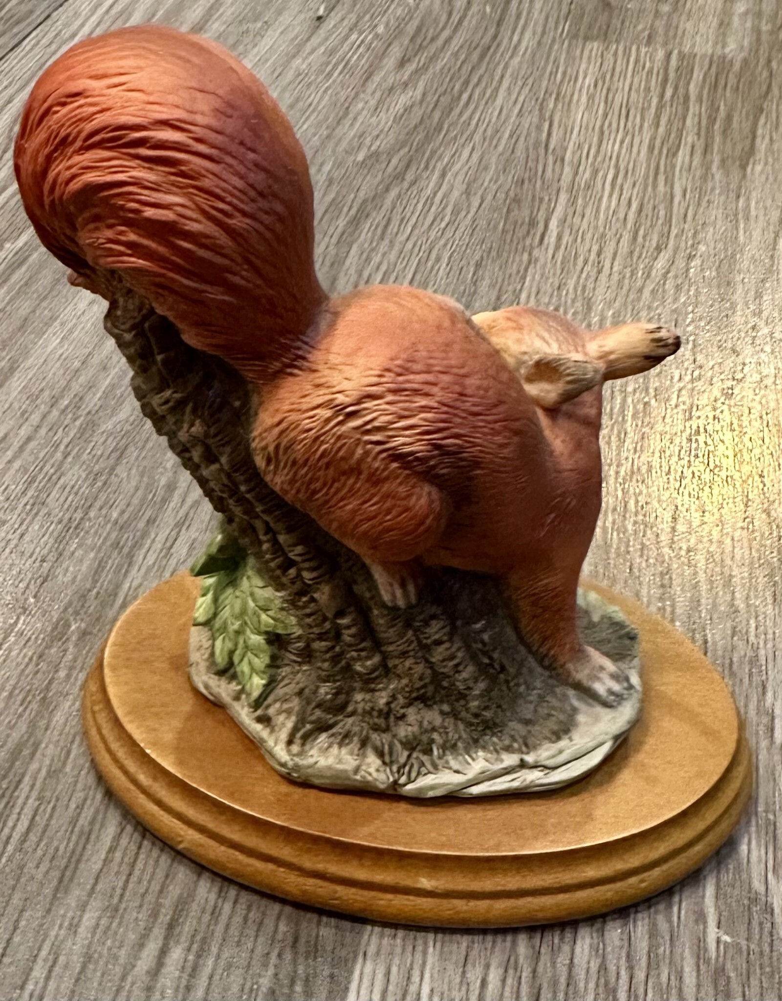 Purple Pigeon Treasures Squirrel Figurine - The Wildlife Collection by Bob Hersey