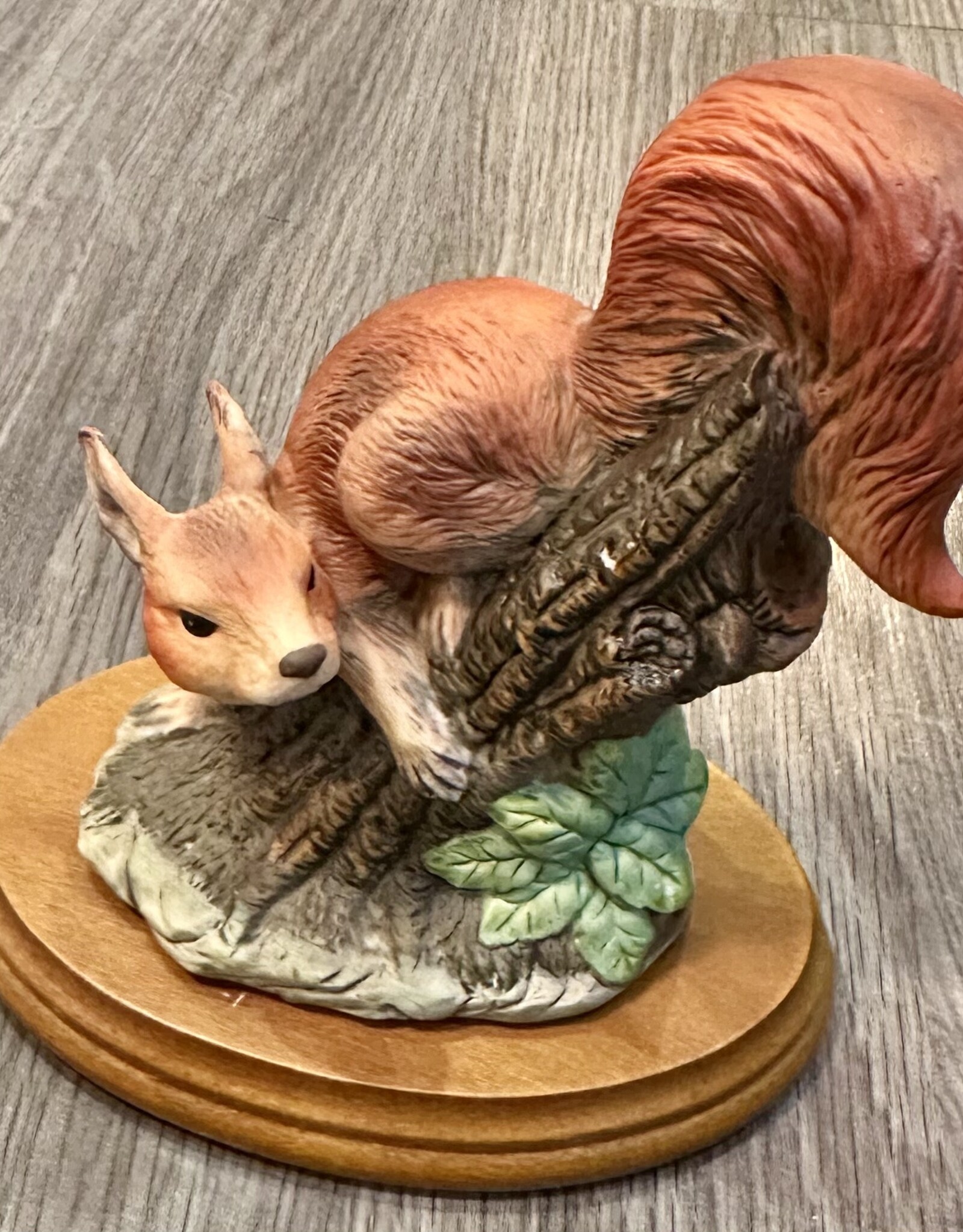 Purple Pigeon Treasures Squirrel Figurine - The Wildlife Collection by Bob Hersey