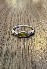 Jewelry - Green Peridot  .925 Sz 7