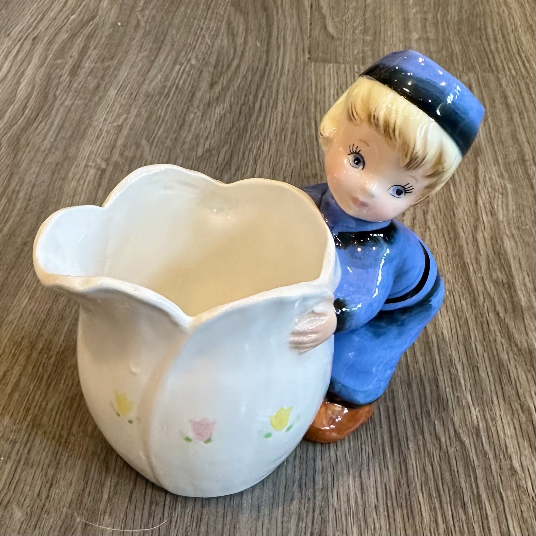 Lefton BLUEBIRD COLLECTION Authentic Vintage Cookie Jar w