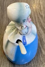 Purple Pigeon Treasures Vintage Dutch Girl Sugar Bowl with Spoon 2697