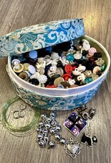 Purple Pigeon Treasures DIY Button String Kit 150+ Buttons!