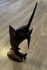 Purple Pigeon Treasures Swordfish Carving