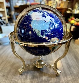 Crystals - Lapis Desktop Globe