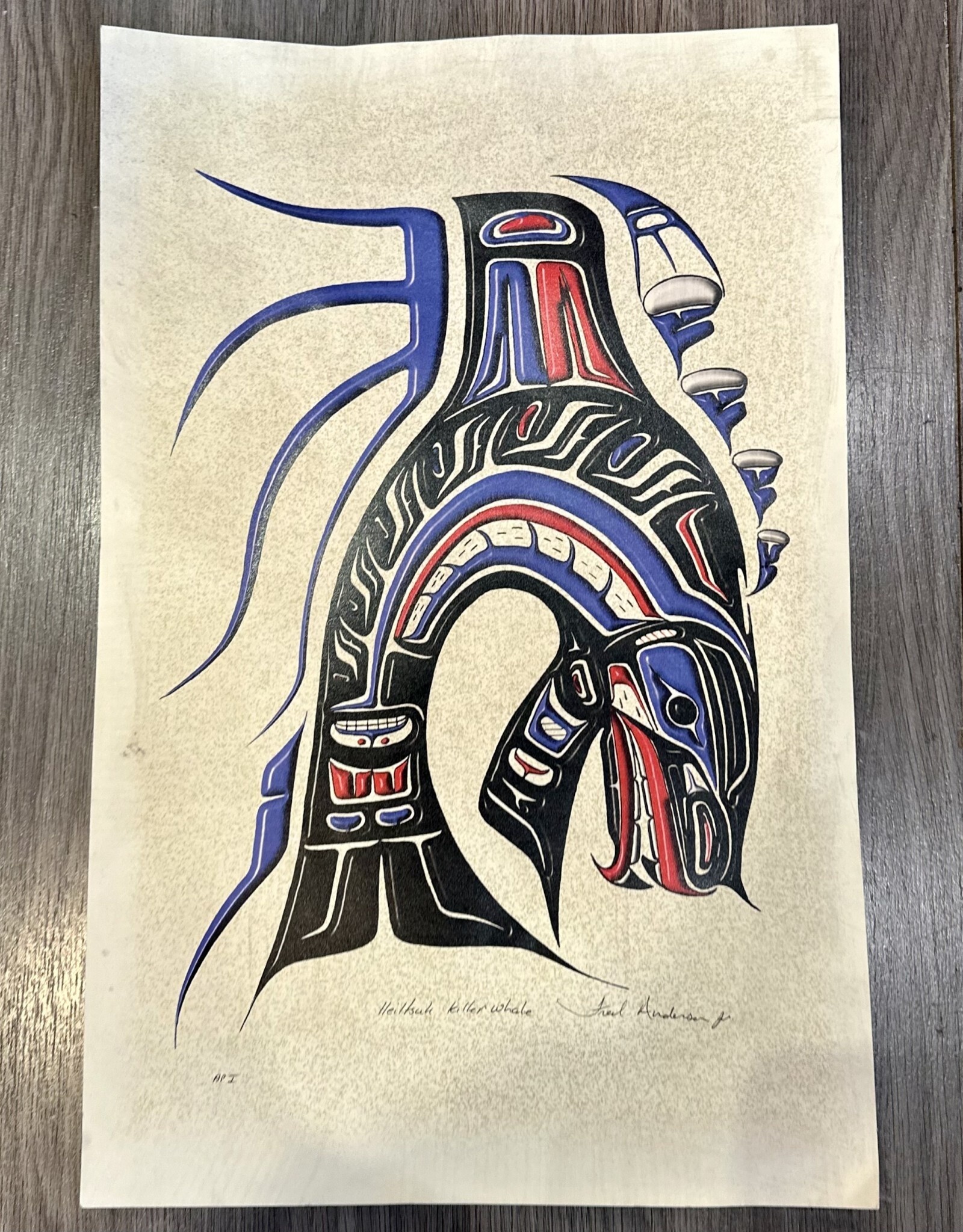 Aboriginal - Heiltsuh Killer Whale by Fred Anderson Jr API