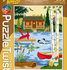 Something's Amiss Cabin Life 500 Piece Puzzle Twist