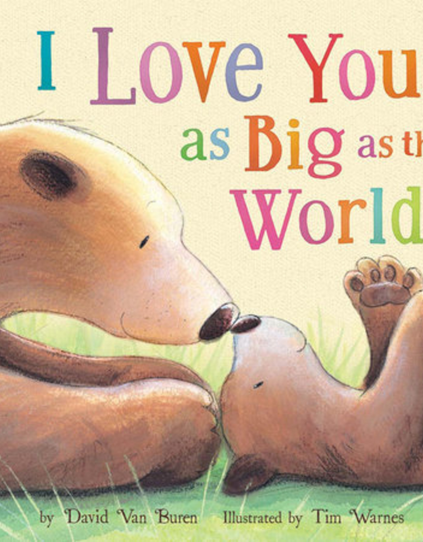 Penguin Publishing I Love You as Big as the World Board Book