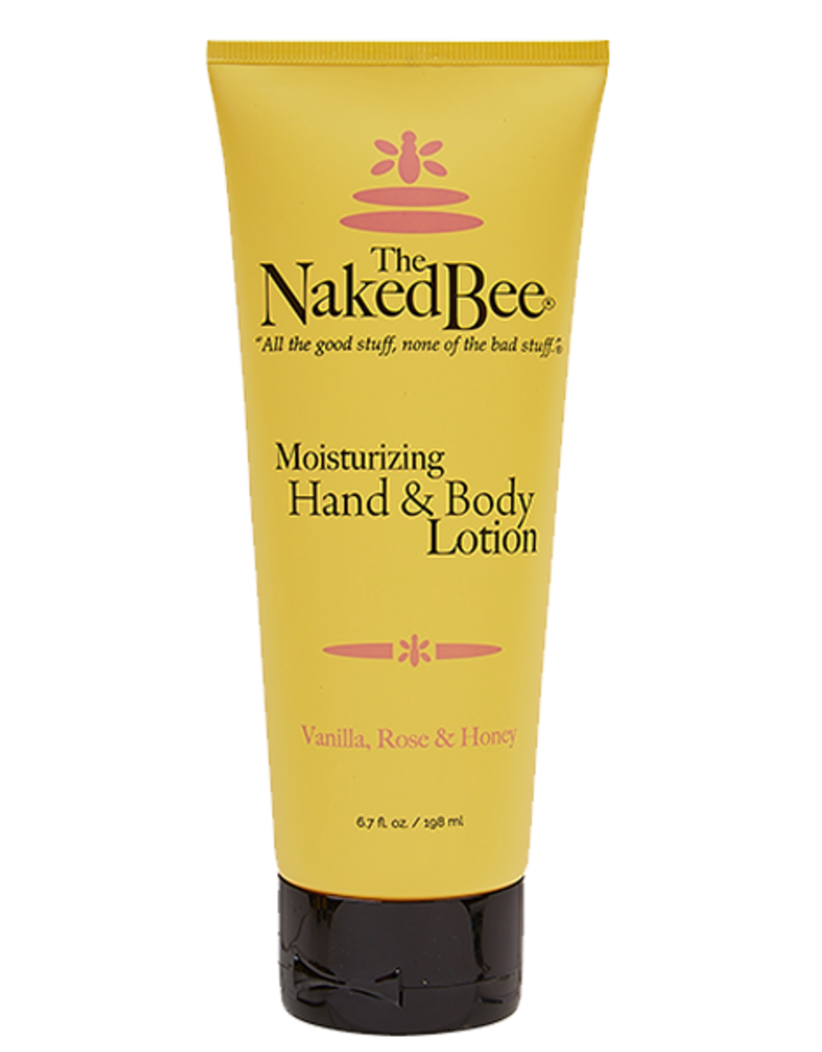 Naked Bee Vanilla, Rose & Honey Large Hand & Body Lotion