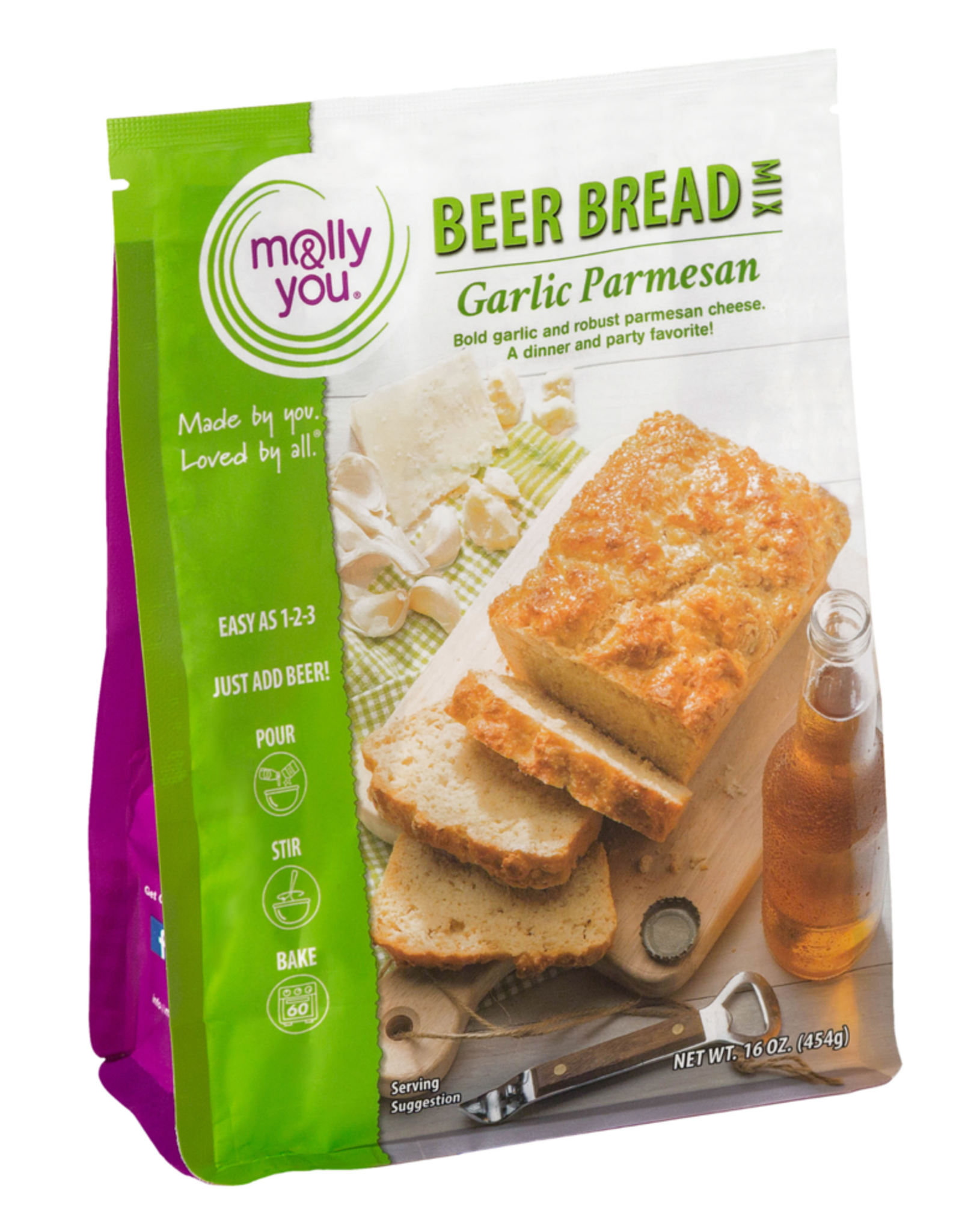Molly & You  Beer Bread Garlic Parmesan Beer Bread Mix