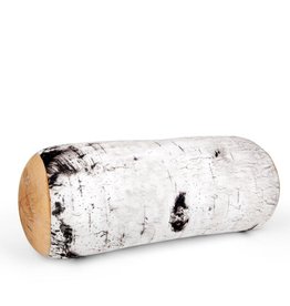 Kikkerland Log Birch Pillow