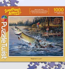 Something's Amiss Beginner's Luck 1,000 Piece Puzzle Twist