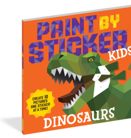 Workman Publishing Paint by Sticker Dinosaurs Paperback