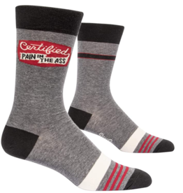 Blue Q Certified Pain A** Men's Socks