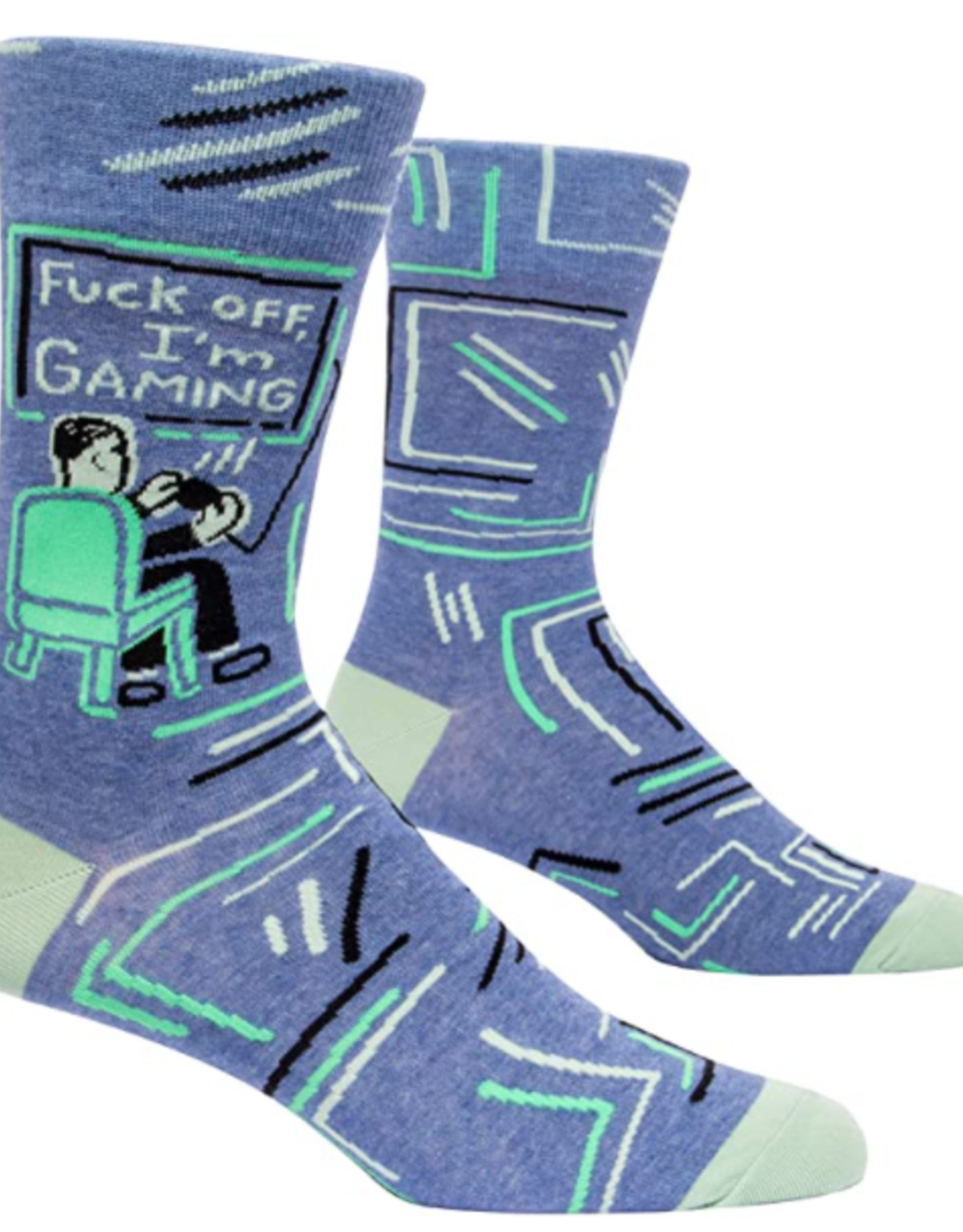 Blue Q F***off, I'm Gaming Men's Socks