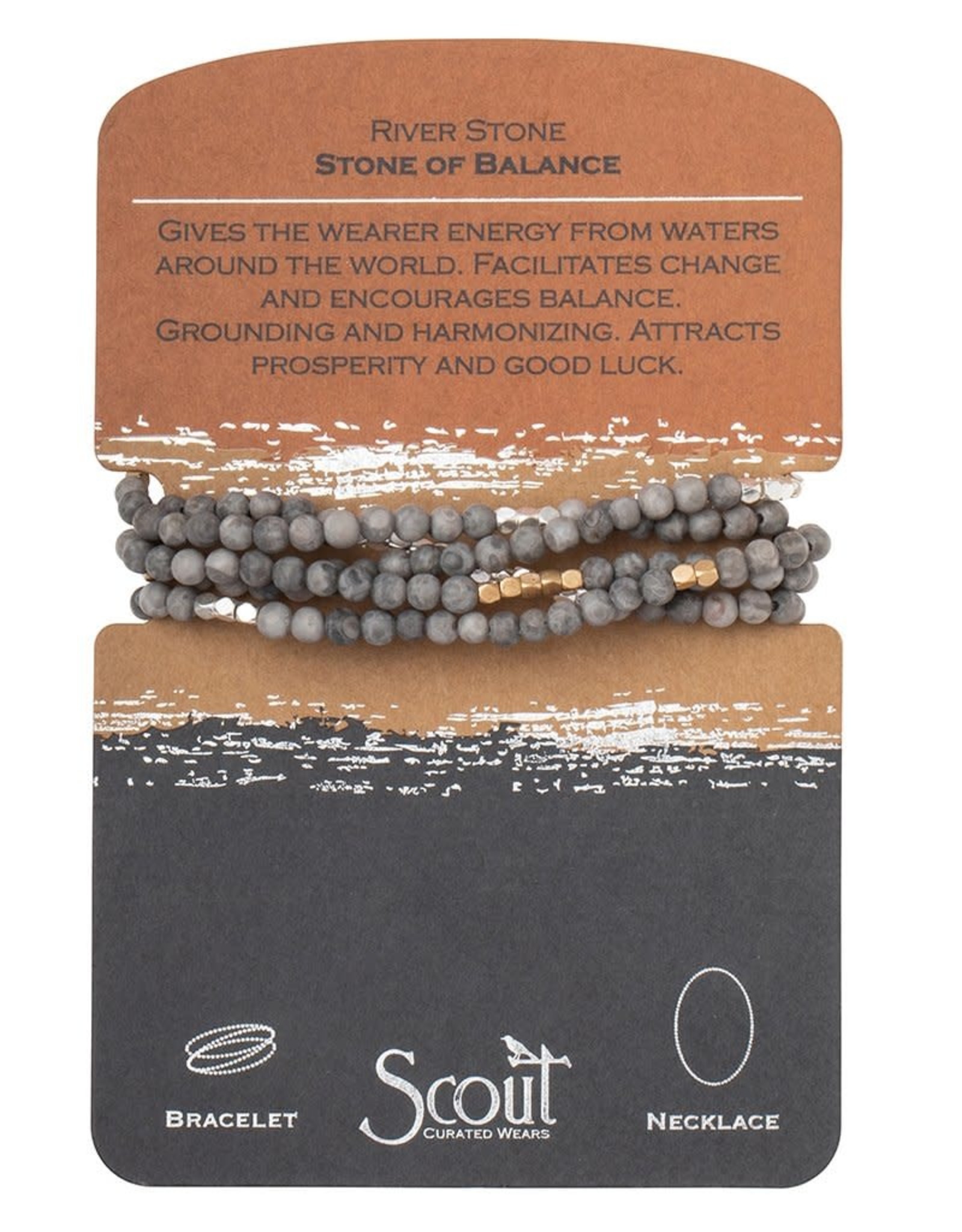 Scout River Stone/Stone of Balance - Stone Wrap