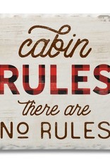 Highland Home Coaster - Cabin Rules