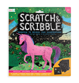 Ooly Scratch & Scribble - Magical Unicorns