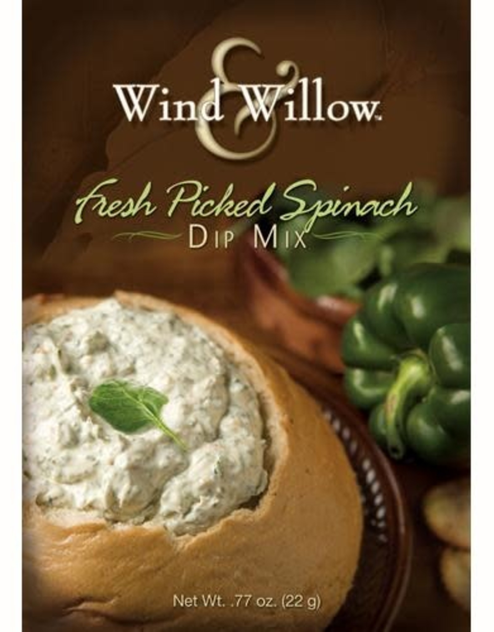 Wind & Willow August Dip of the Month - Fresh Picked Spinach Dip Mix
