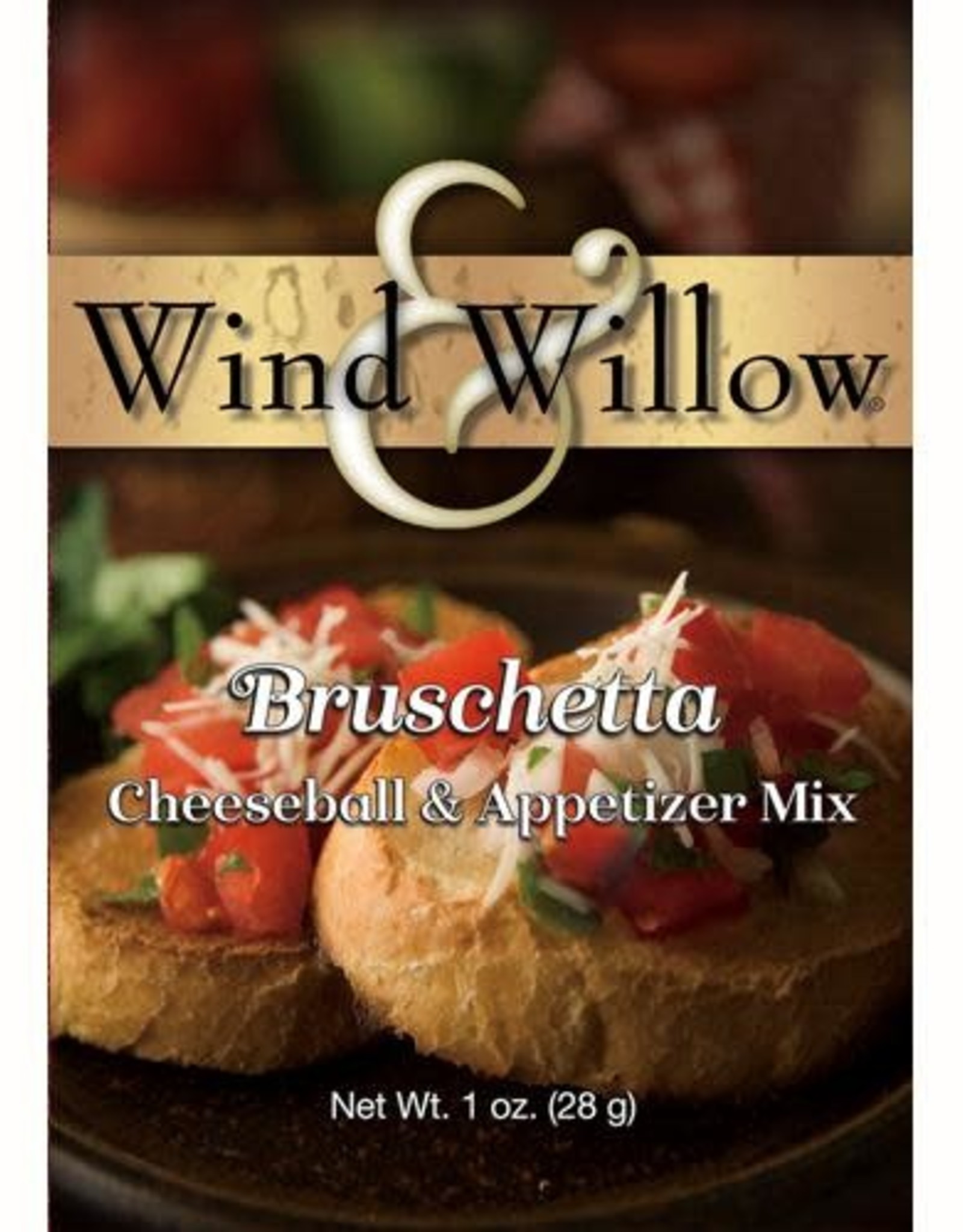 Wind & Willow March Bruschetta Cheeseball & Appetizer Mix