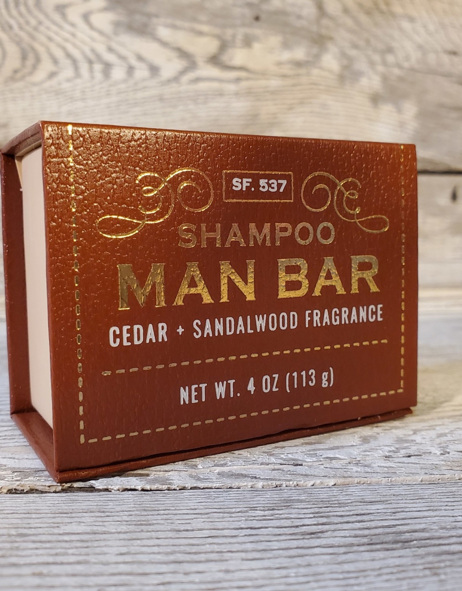 San Francisco Soap Company Cedar & Sandalwood Shampoo Bar