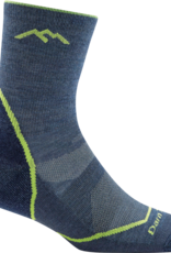 Darn Tough Vermont SALE Light Hiker Boys Jr. Micro Crew Lightweight w/ Cushion Socks - Denim Medium