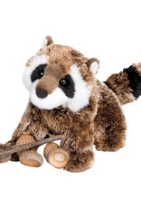 Douglas Patch Raccoon Stuffed Animal