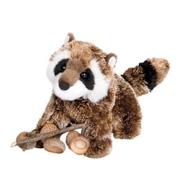 Douglas Patch Raccoon Stuffed Animal