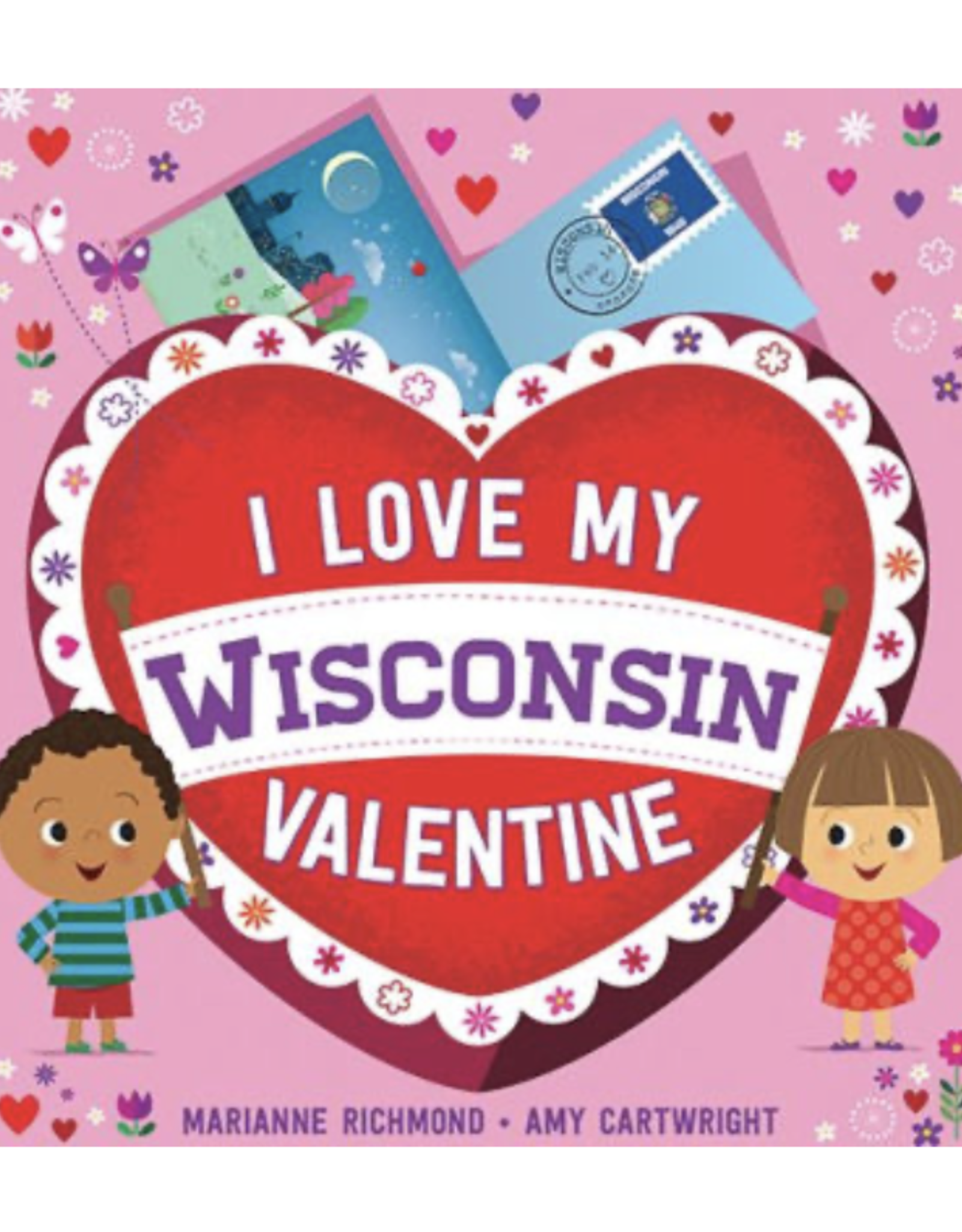 Sourcebooks I Love My Wisconsin Valentine Board Book