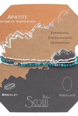 Scout Apatite/Stone of Inspiration - Delicate Stone Wrap