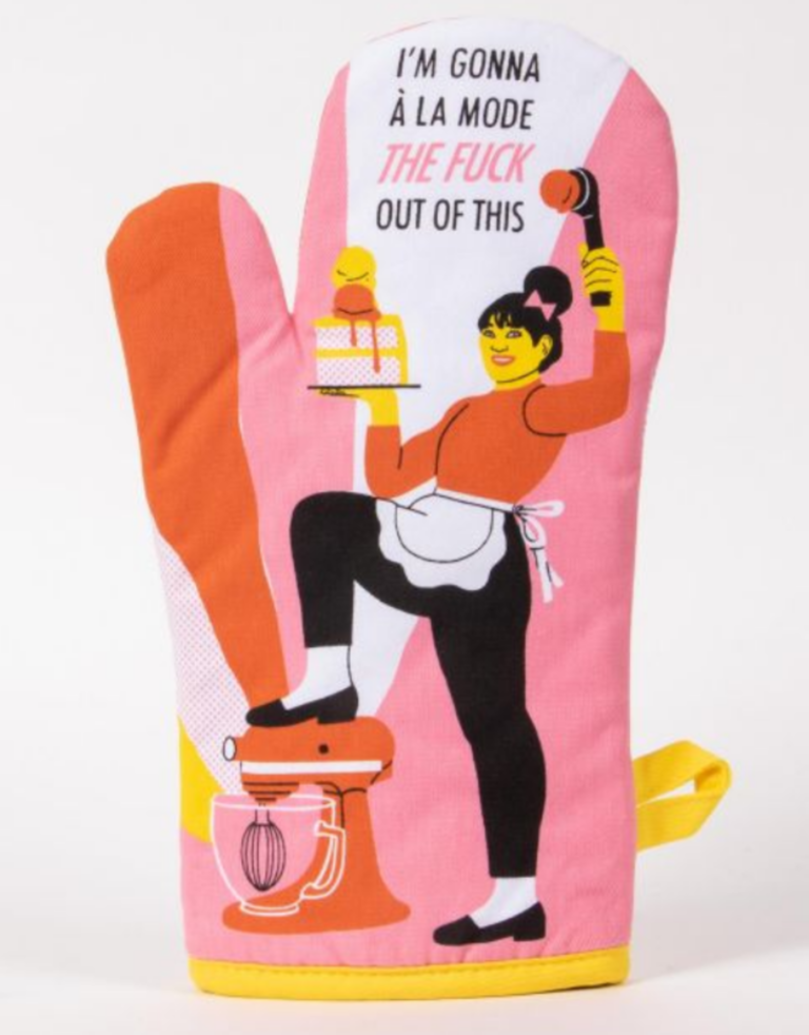 Blue Q SALE A La Mode The F*** Oven Mitt