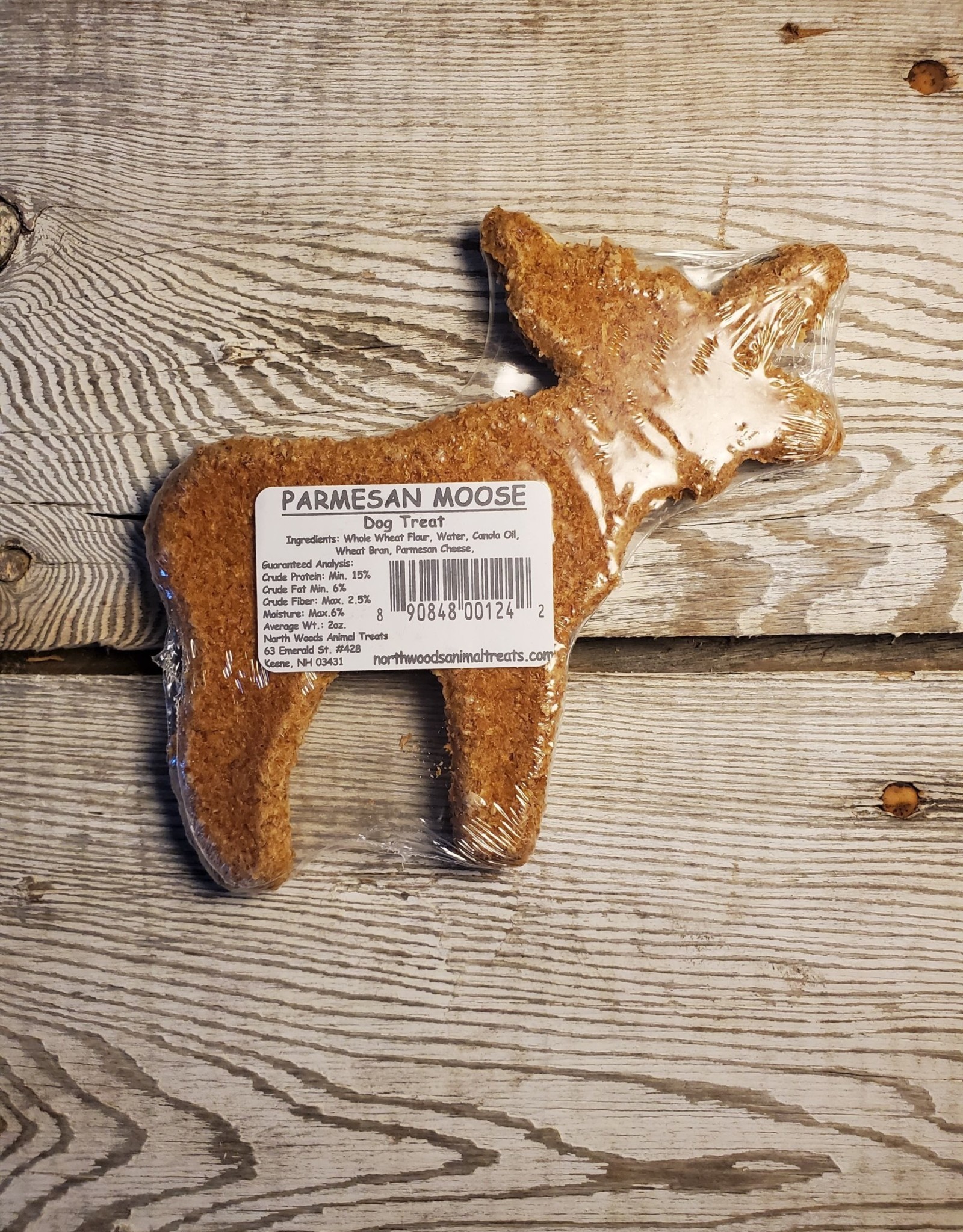 Northwoods Animal Treats Dog Treat - Parmesan Moose