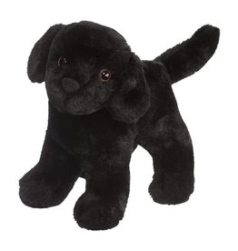 Douglas Abraham Black Lab Dog Stuffed Animal
