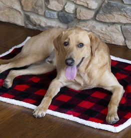 Carstens Red Lumberjack Plaid Dog Blanket Large