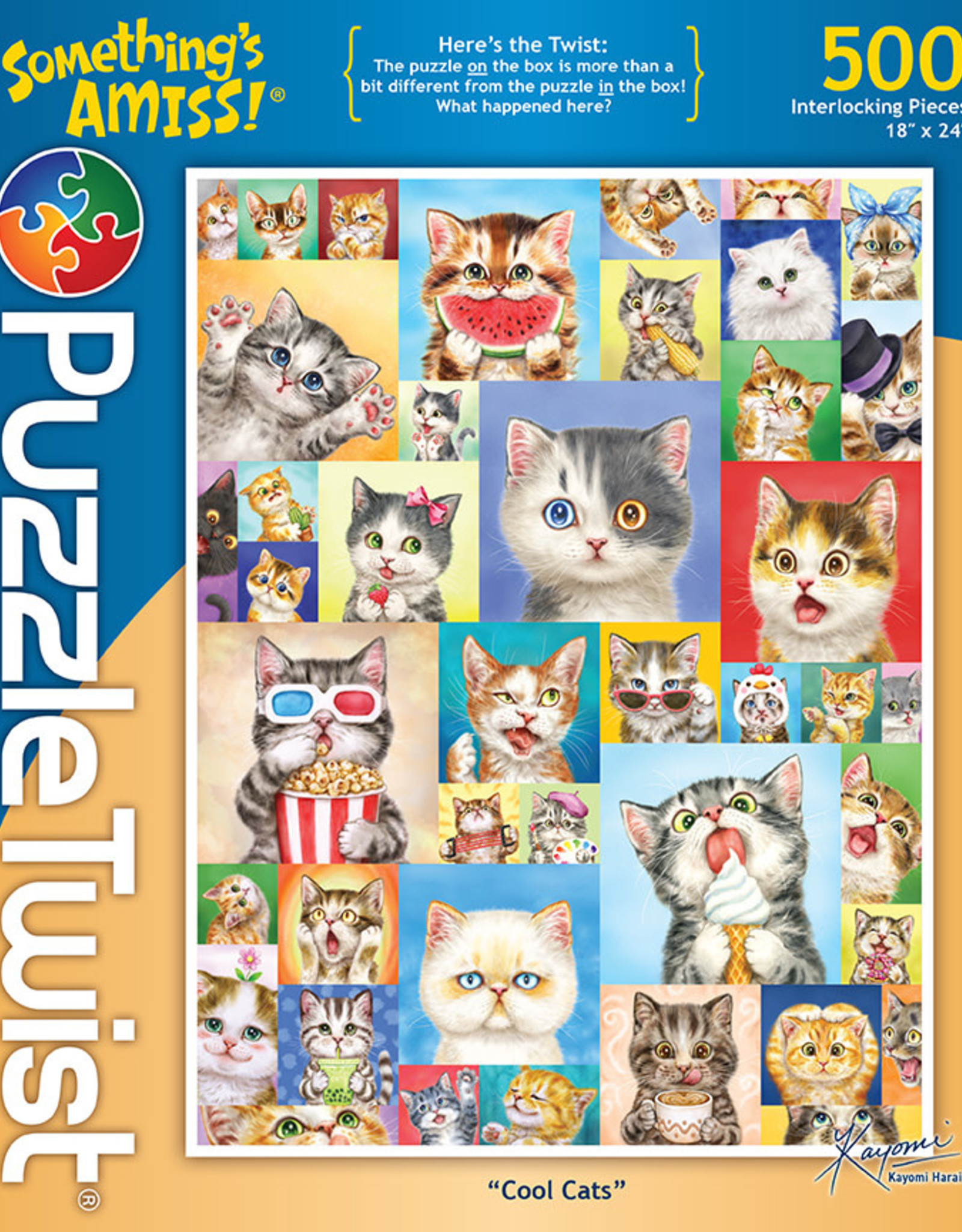 Something's Amiss Cool Cats Puzzle Twist