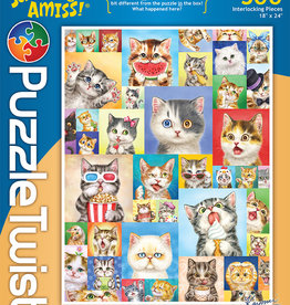 Something's Amiss Cool Cats 500 Piece Puzzle Twist