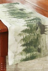 Park Designs 36'' Table Runner - Watercolor Wildlife