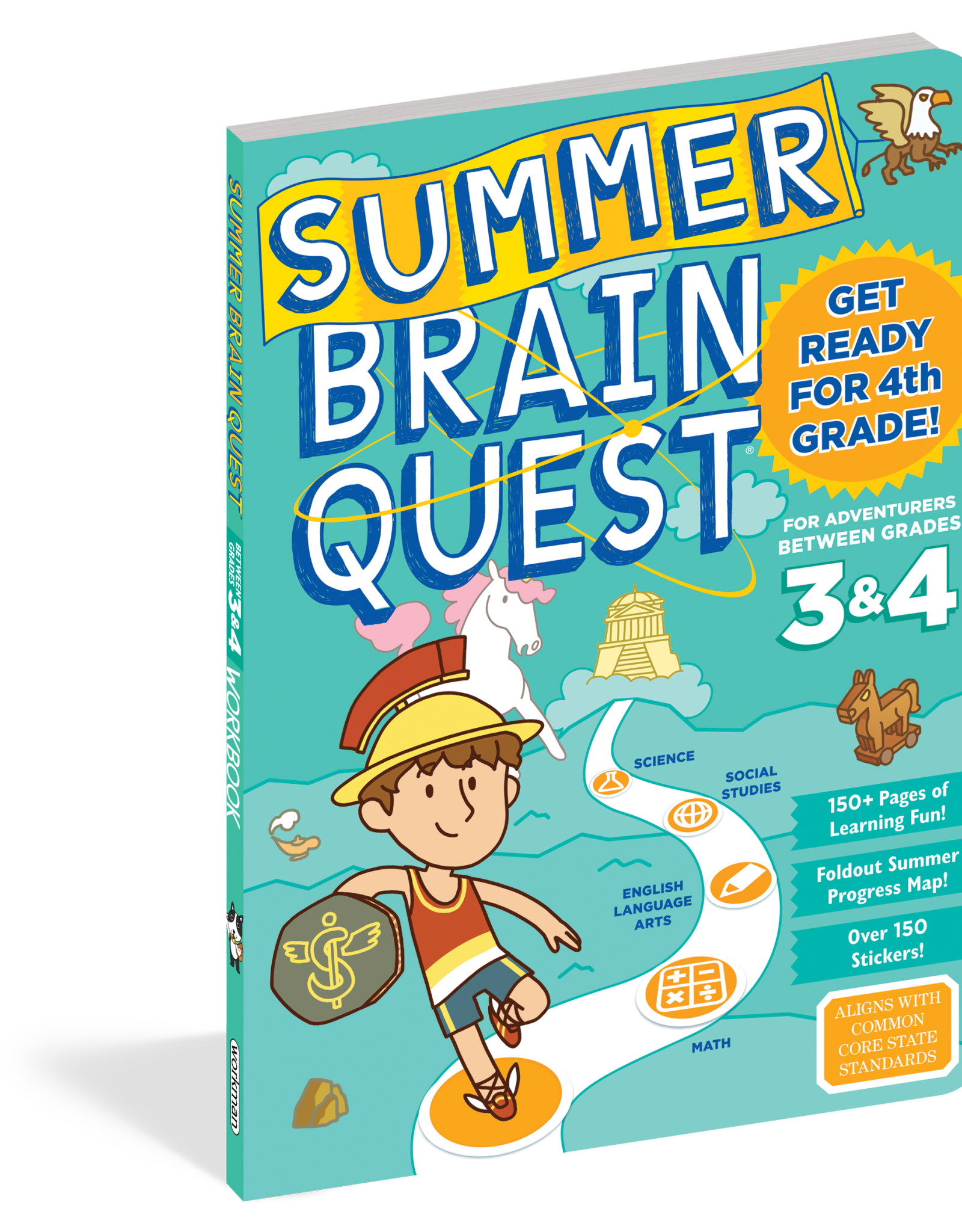 Workman Publishing Summer Brain Quest Workbook - 3rd to 4th Grade