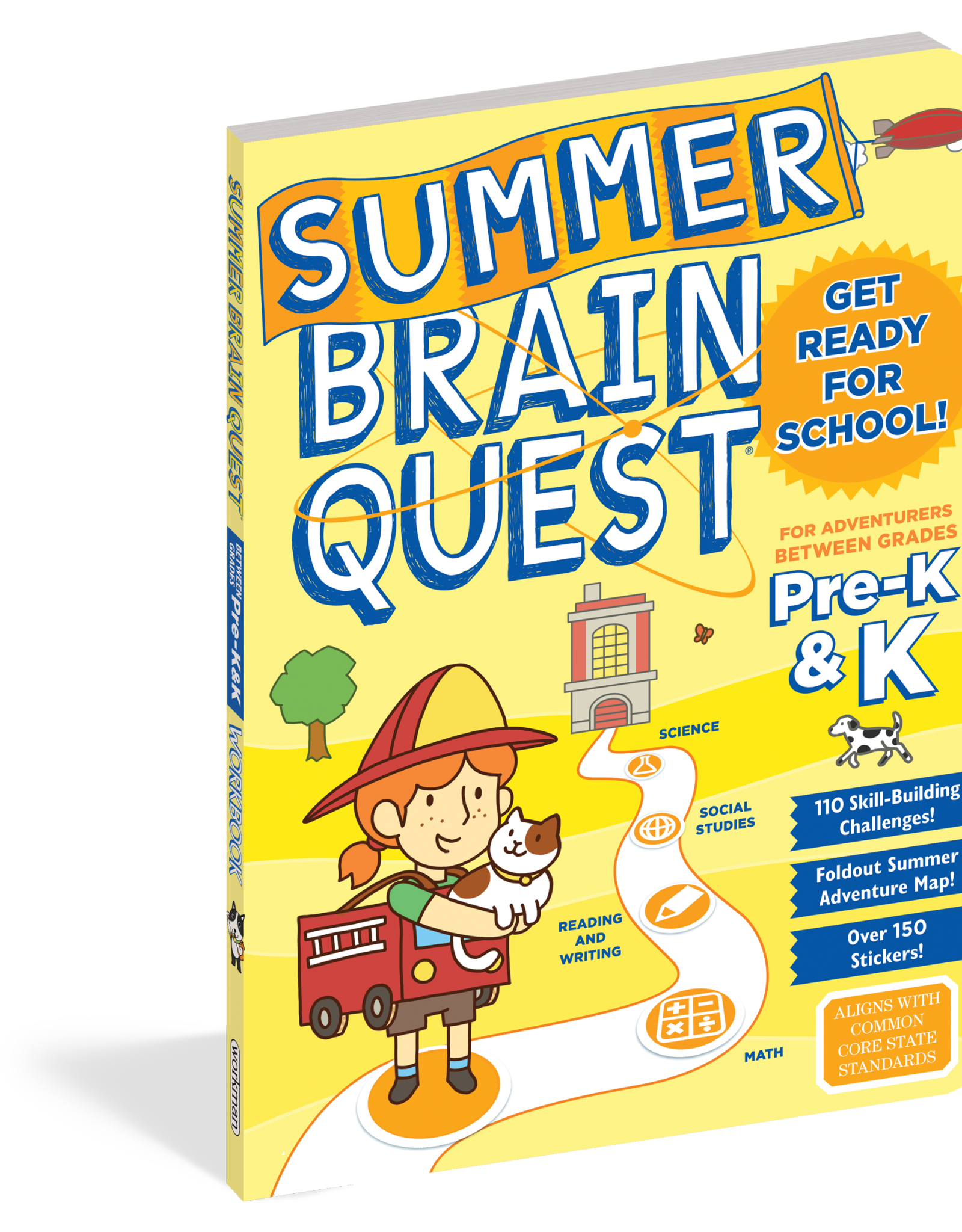 Workman Publishing Summer Brain Quest Workbook - Pre K and Kindergarten