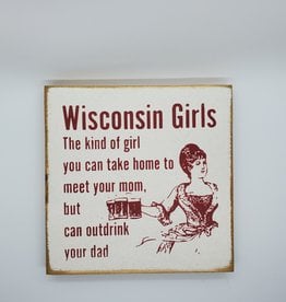 Sawdust City Wisconsin Girls Sign