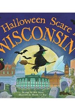 Sourcebooks A Halloween Scare in Wisconsin Hardcover Book
