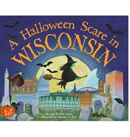Sourcebooks A Halloween Scare in Wisconsin Hardcover Book