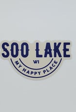 Sticker Northwest My Happy Place Sticker - Soo Lake, WI