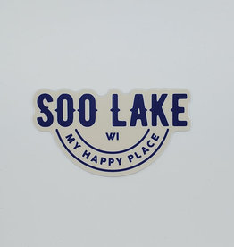 Sticker Northwest My Happy Place Sticker - Soo Lake, WI