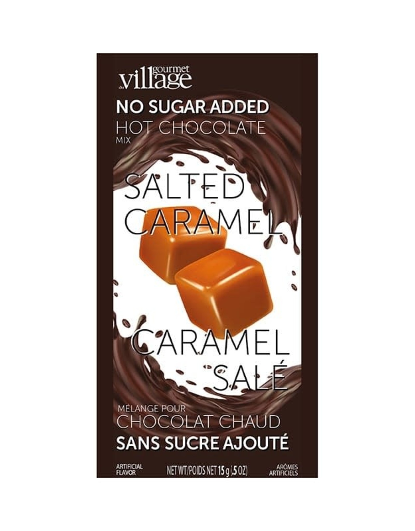 Gourmet Village Salted Caramel Hot Chocolate Mix - No Added Sugar