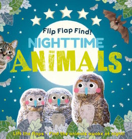 Penguin Publishing Flip Flap Find Nighttime Animals Board Book
