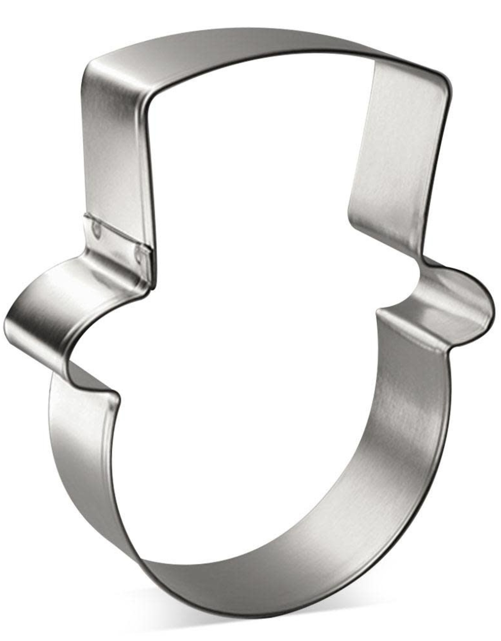 CookieCutter Snowman Face With Hat Cookie Cutter