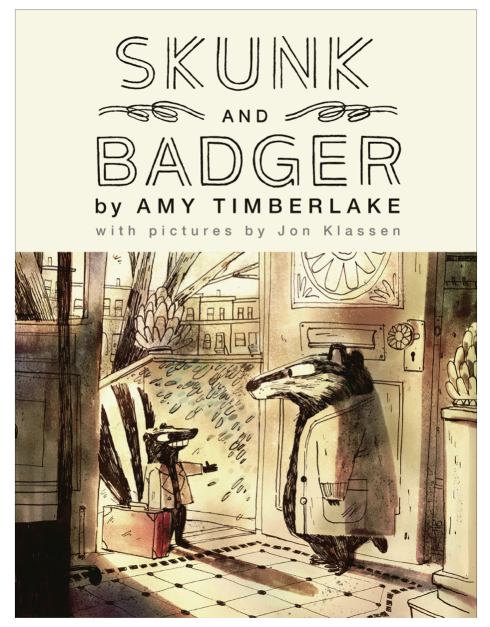 Workman Publishing Skunk and Badger Hardcover Book